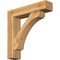 Ekena Millwork Legacy Block Rough Sawn Bracket w/ Offset Brace, Western Red Cedar, 8"W x 36"D x 36"H BKT0806X36X36LEC05RWR - alternate 1